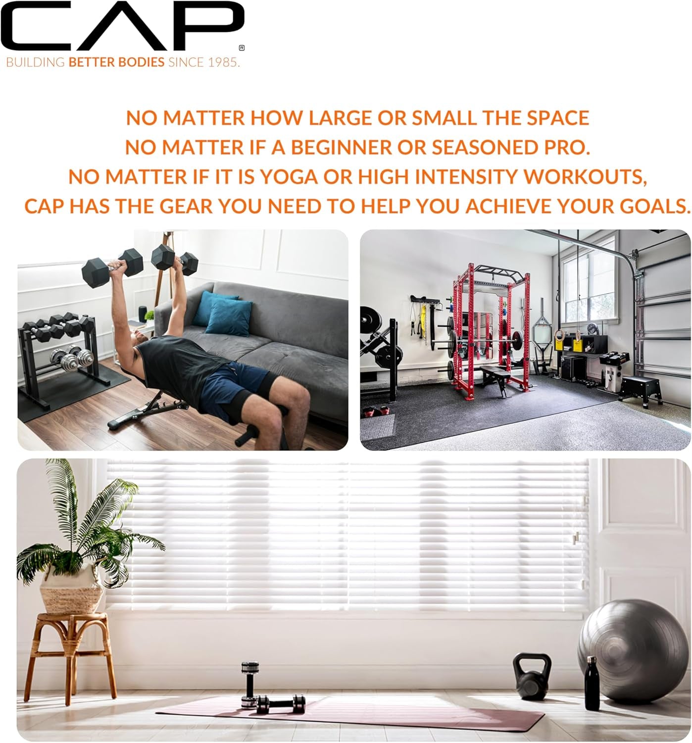 Power Rack with Pull up Bar & Attachments - Multiple Colors