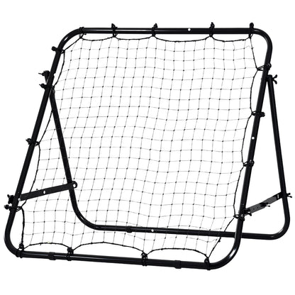 Rebounder Net Practise Football Kickback Target Goal Teens Adults Training