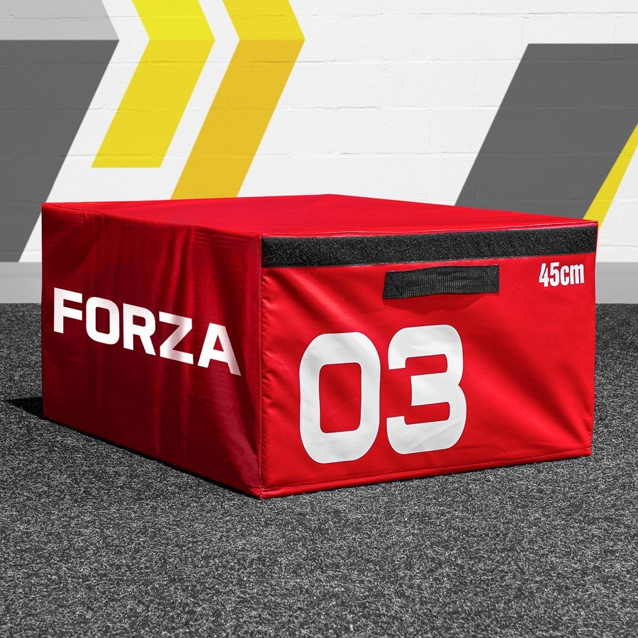 FORZA Soft Foam Plyometric Jump Box Sets [5 Options] | STACKABLE GYM PLYO BOX