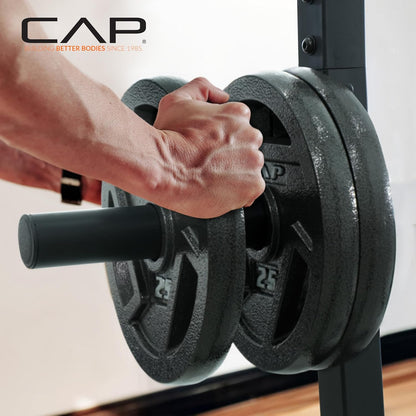 Power Rack with Pull up Bar & Attachments - Multiple Colors