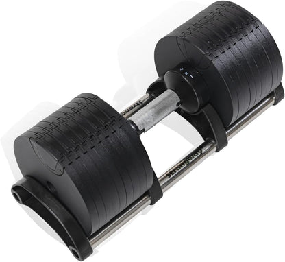 32KG or 40KG Adjustable Dumbbell Set (Pair) with Stand – All-In-One Weight Set for Home Gym, Strength Training and Fitness Workouts