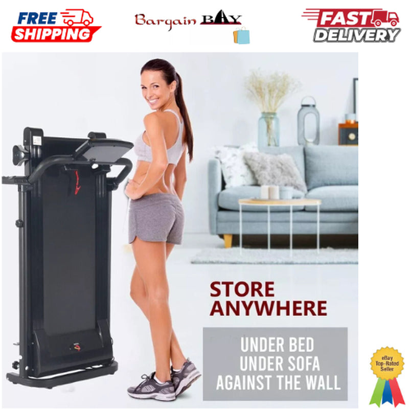 Foldable Treadmill Home 9% Incline Electric Running Machine Motorized Heavy Duty