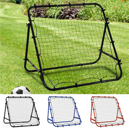 Rebounder Net Practise Football Kickback Target Goal Teens Adults Training