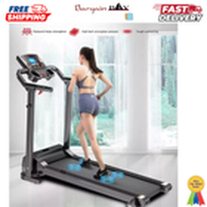 Foldable Treadmill Home 9% Incline Electric Running Machine Motorized Heavy Duty