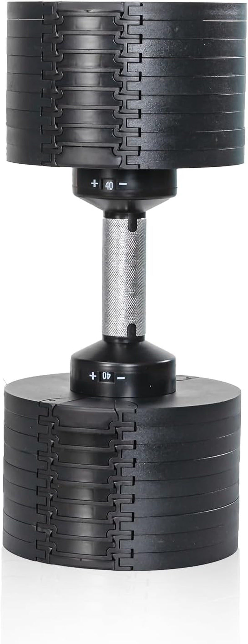 32KG or 40KG Adjustable Dumbbell Set (Pair) with Stand – All-In-One Weight Set for Home Gym, Strength Training and Fitness Workouts