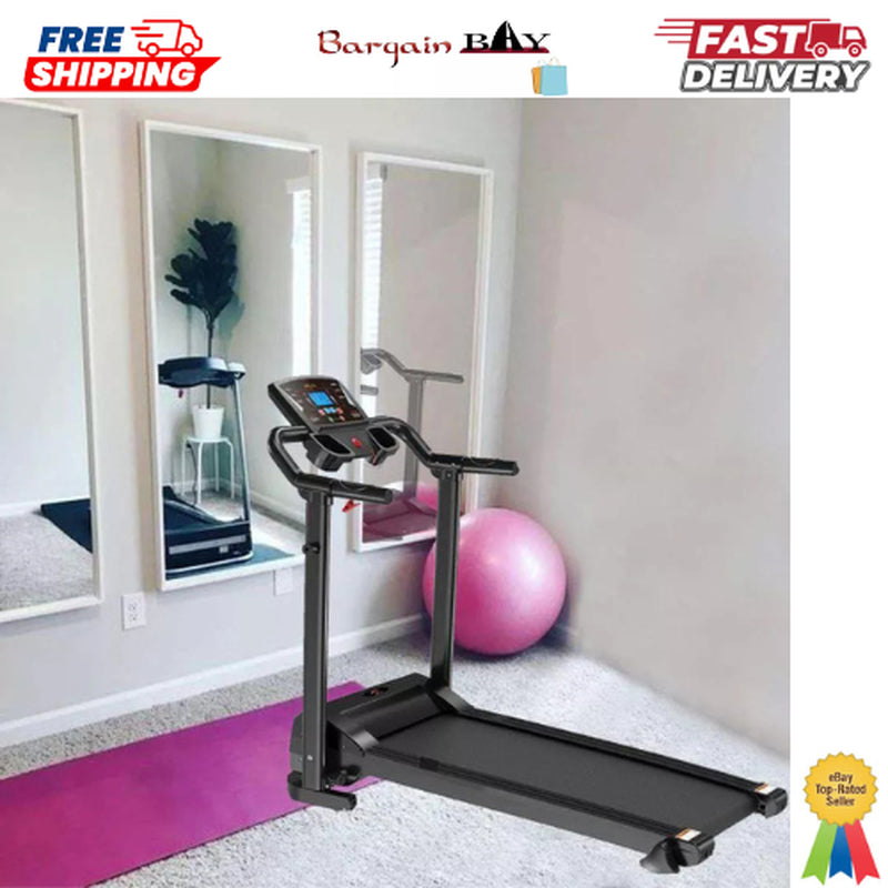 Foldable Treadmill Home 9% Incline Electric Running Machine Motorized Heavy Duty