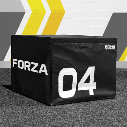 FORZA Soft Foam Plyometric Jump Box Sets [5 Options] | STACKABLE GYM PLYO BOX
