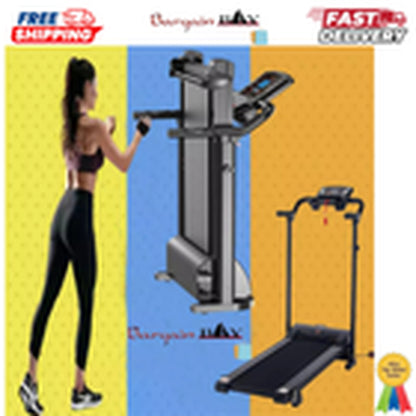 Foldable Treadmill Home 9% Incline Electric Running Machine Motorized Heavy Duty