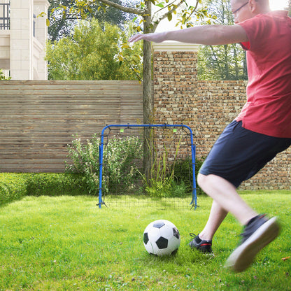 Rebounder Net Practise Football Kickback Target Goal Teens Adults Training