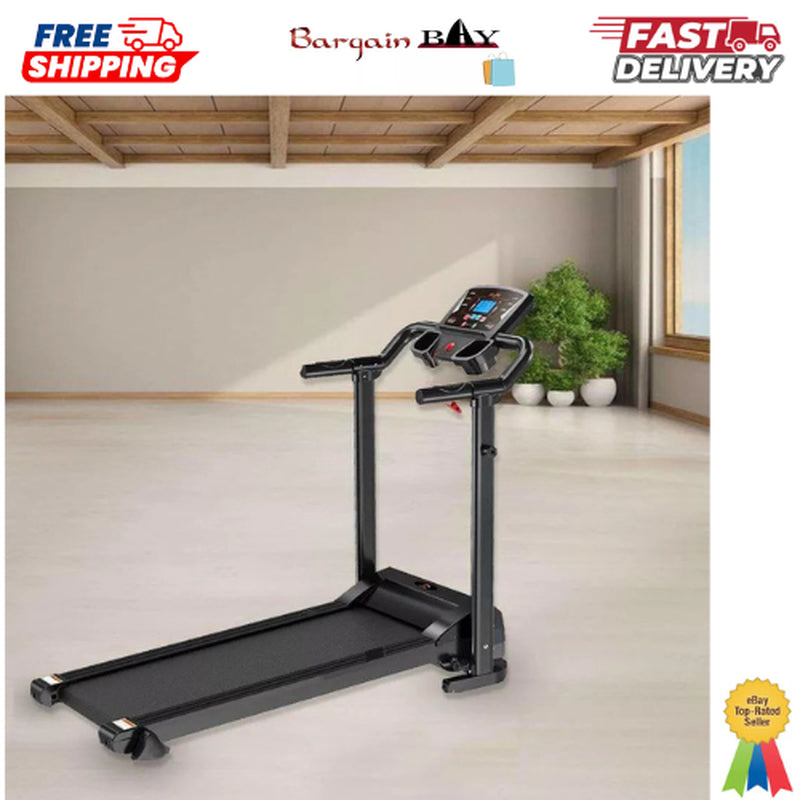 Foldable Treadmill Home 9% Incline Electric Running Machine Motorized Heavy Duty