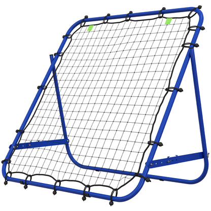 Rebounder Net Practise Football Kickback Target Goal Teens Adults Training