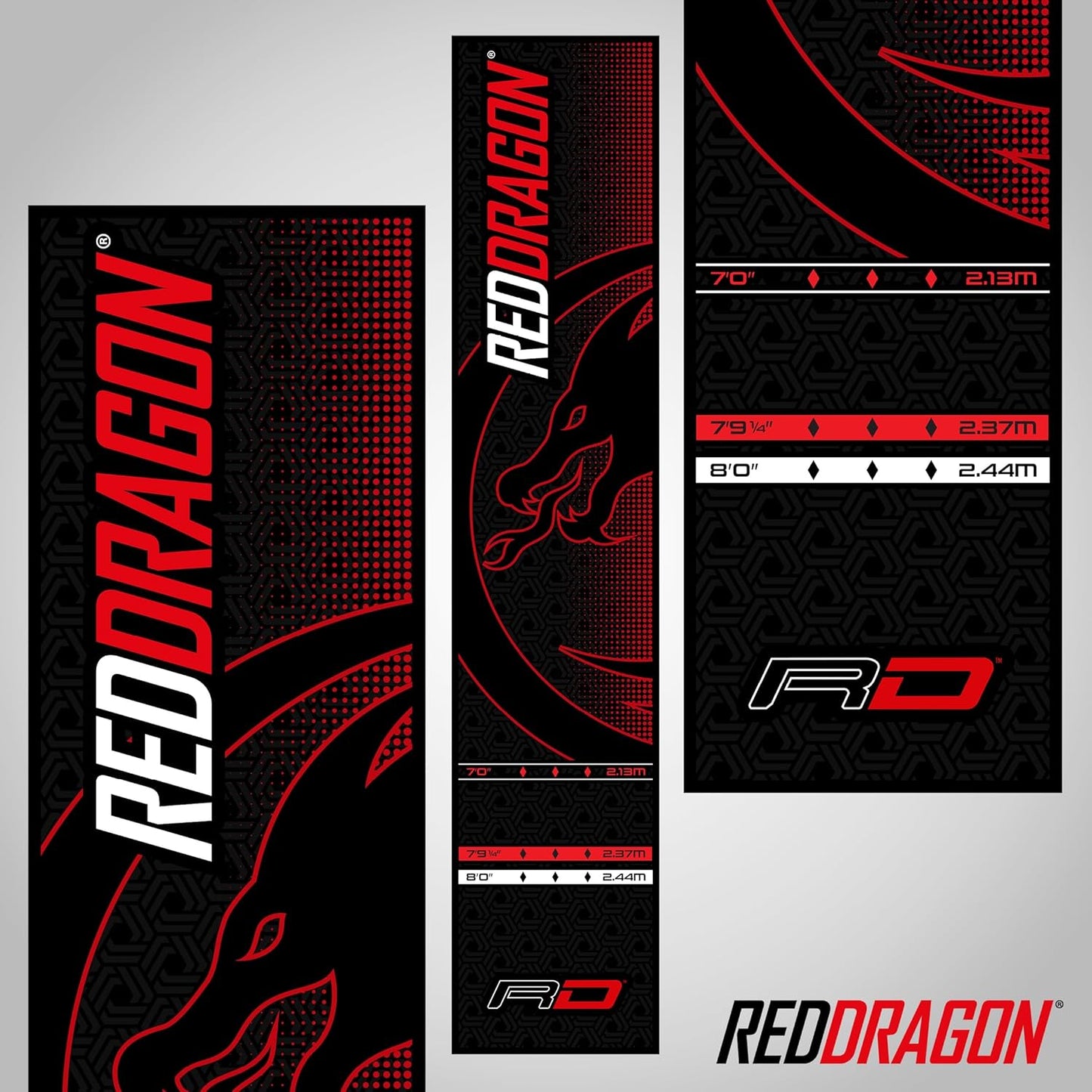 Darts Mat with Oche Line - Official Tournament Measurements - Professional Darts Accessories