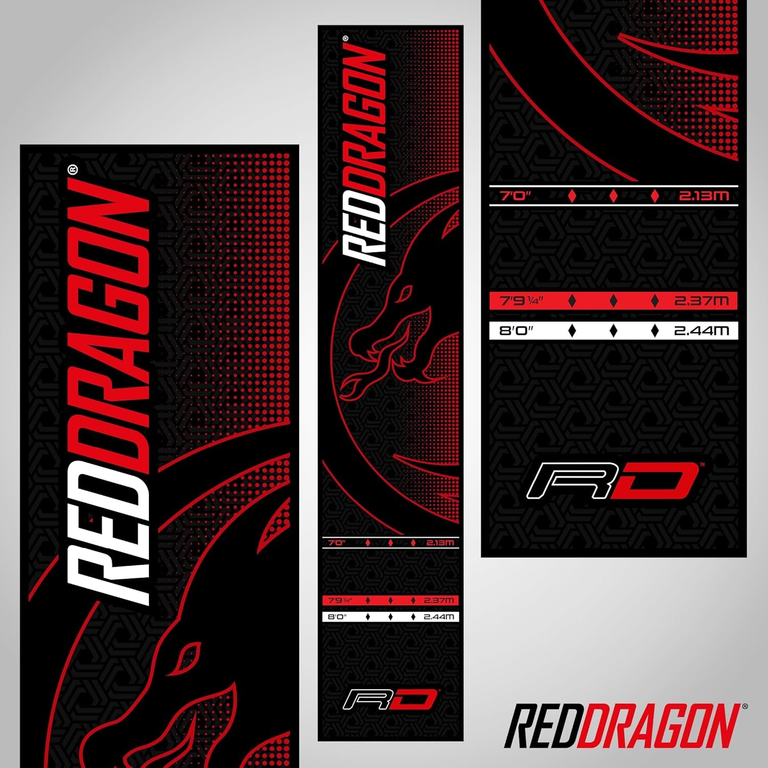 Darts Mat with Oche Line - Official Tournament Measurements - Professional Darts Accessories