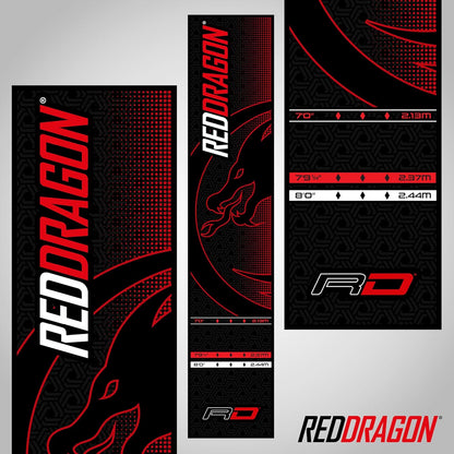Darts Mat with Oche Line - Official Tournament Measurements - Professional Darts Accessories