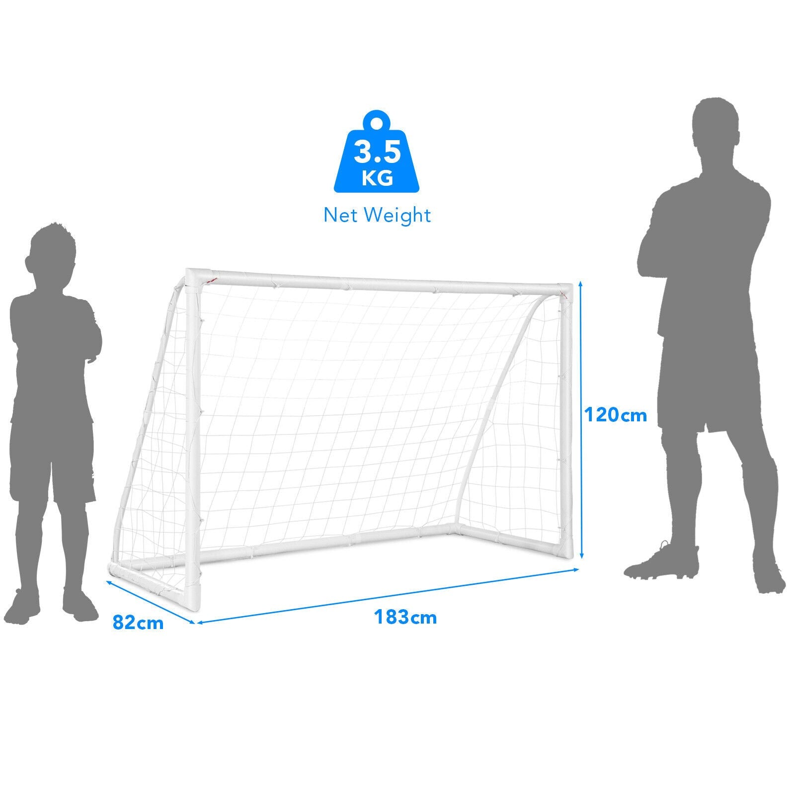 Kids Junior Portable Soccer Goal Football Training Net Practice Game Target