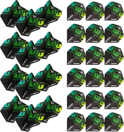 Rhino Roundel Logo Extra Thick Dart Flights - 10 Sets per Pack (30 Flights in Total)