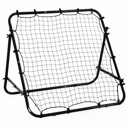 Rebounder Net Practise Football Kickback Target Goal Teens Adults Training