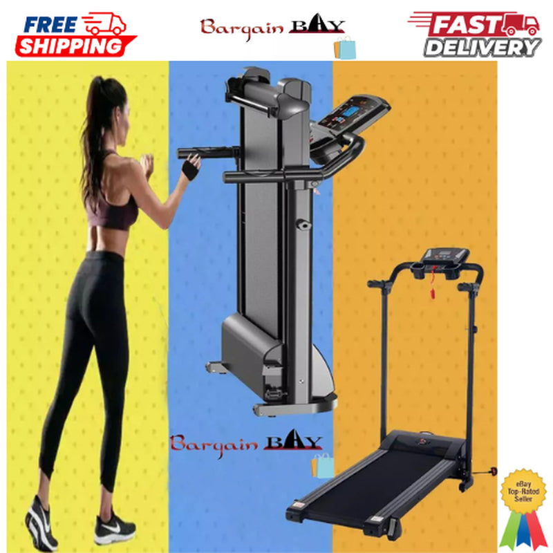 Foldable Treadmill Home 9% Incline Electric Running Machine Motorized Heavy Duty
