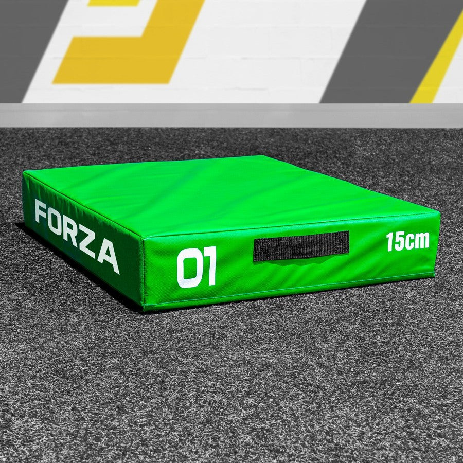 FORZA Soft Foam Plyometric Jump Box Sets [5 Options] | STACKABLE GYM PLYO BOX